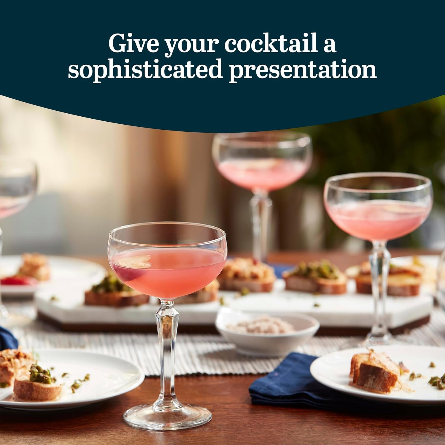 Cocktail Glasses, Set of 4 - Image 2